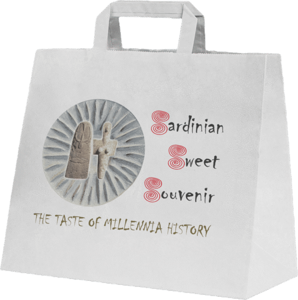 Shopper Bag in Carta Kraft Bianca