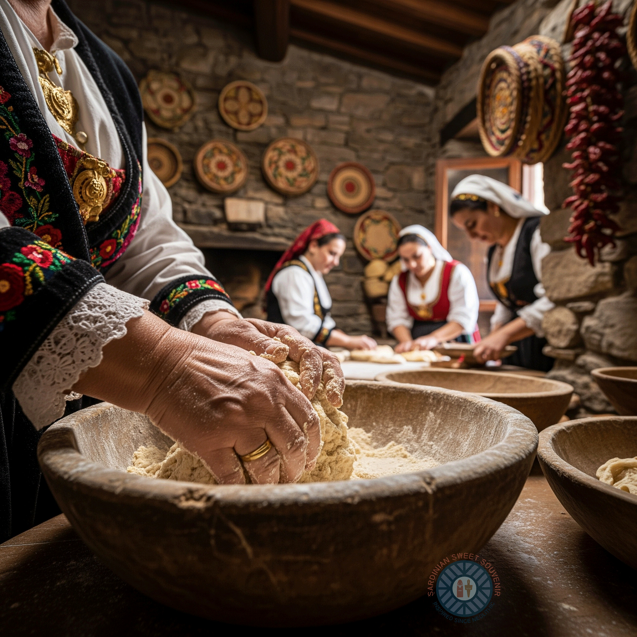 Dolci Sardi: tradizione, storia e sapori artigianali 8 Preparazione dolci sardi artigianali laboratorio